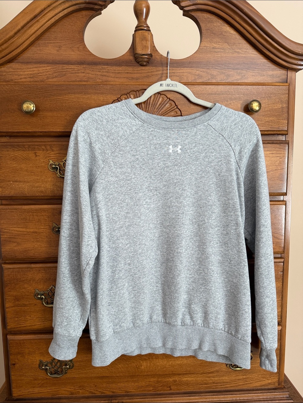Under Armour Light Gray Men's Crewneck Sweatshirt